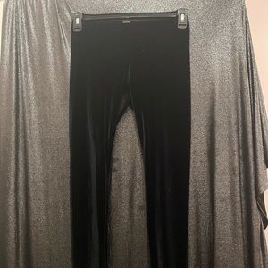 velvet leggings